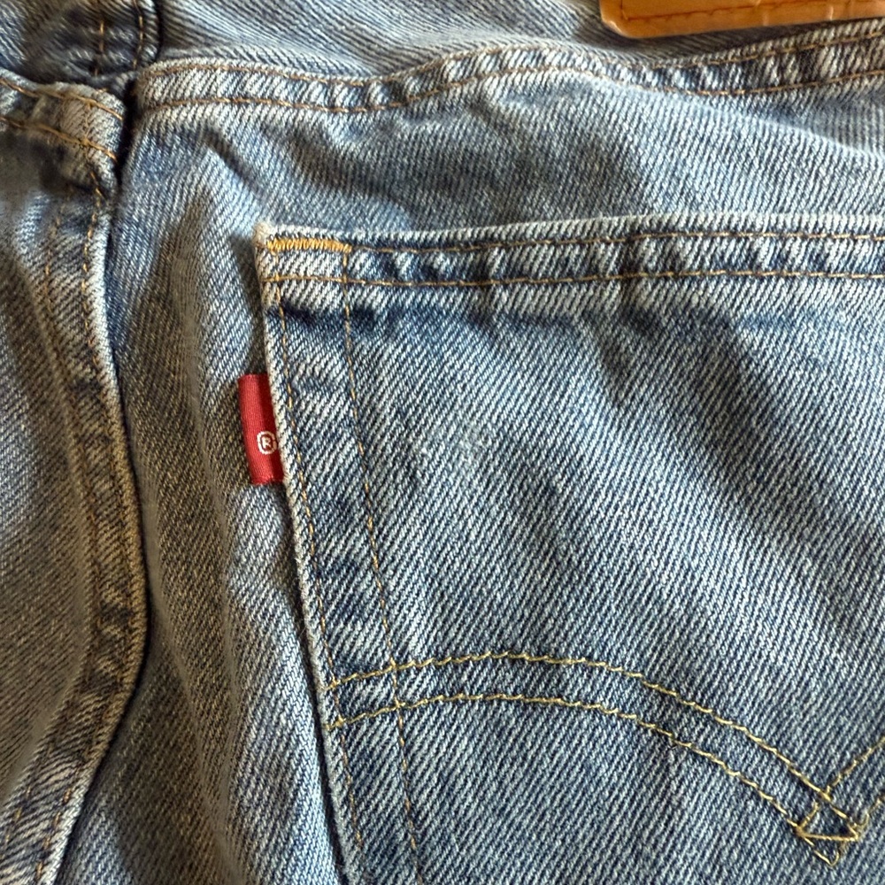 Levi's Light Blue Straight Men's Jeans - Picture 4 of 4